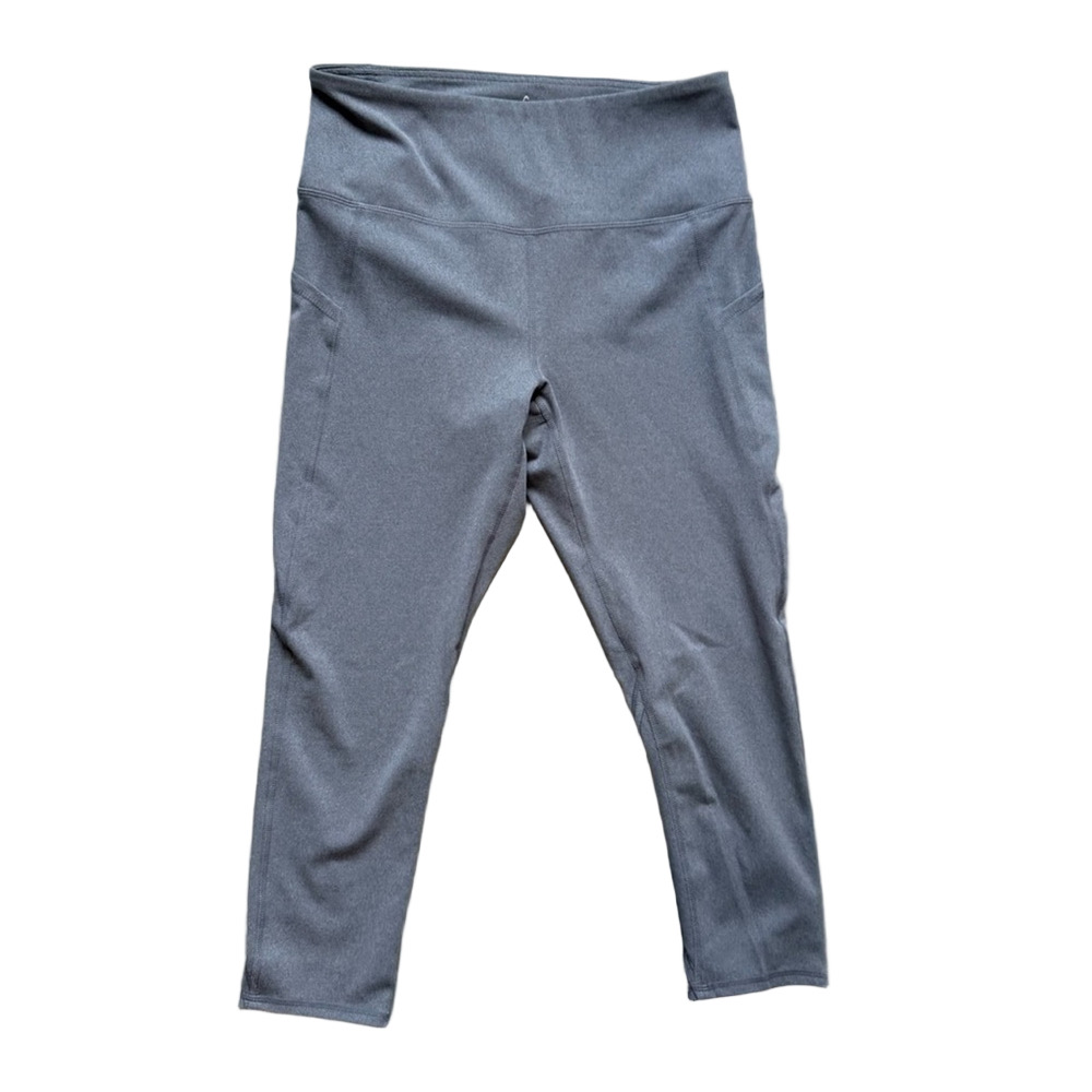 Head Gray High-Rise Cropped Leggings Women’s M Stretch